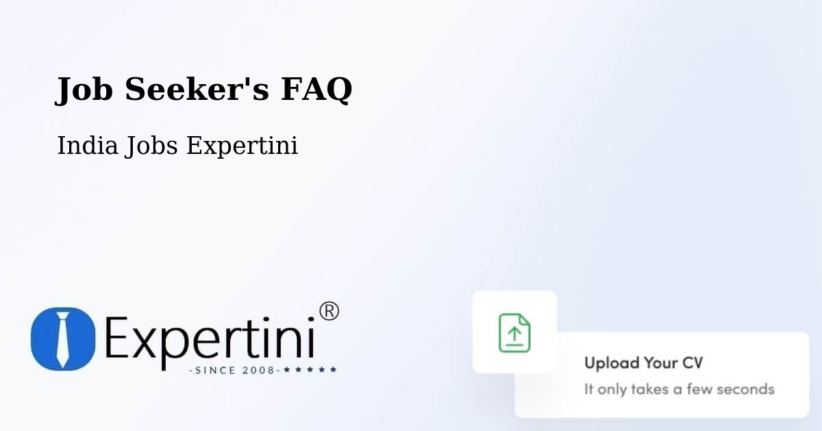 Job Seeker FAQ – Ponnuru - India Jobs Expertini